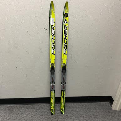 Used Fischer RCS SPRINT Boys XC Ski/Binding Optic Yellow 120 cm 11855-S000188786