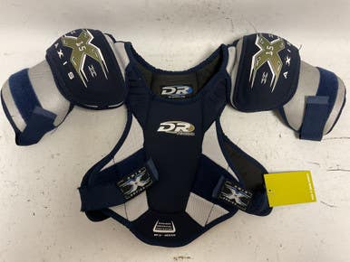 Used Ferland AXIS X SERIES Junior Shoulder Pads Navy Blue MD 11855-S000188779