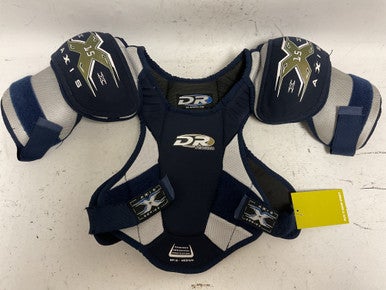 Used Ferland AXIS X SERIES Junior Shoulder Pads Navy Blue MD 11855-S000188779