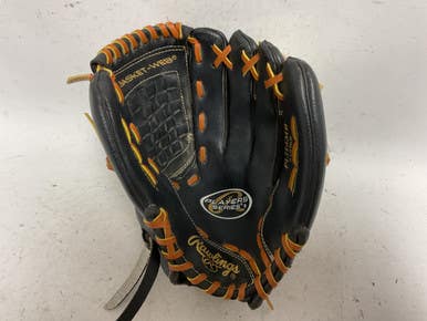 Used Rawlings PL115MB BB/SB Glove RH Throw Brown And Black 11 1/2" 11855-S000188771