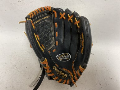 Used Rawlings PL115MB BB/SB Glove RH Throw Brown And Black 11 1/2" 11855-S000188771