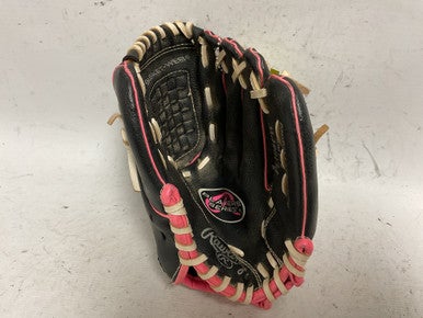 Used Rawlings Players Series PL105PW Baseball Glove RH Throw Black And Pink 10 1/2" 11855-S000188745