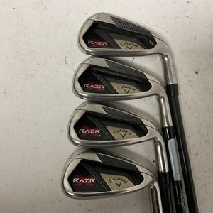 Used Callaway RAZR X Mens Iron Set RH 7I-PW 11855-S000188723