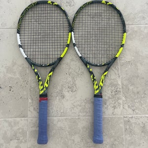 Adult Babolat Pure Aero 98 Tennis Racquet 2 Pack (Used)