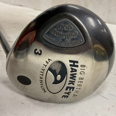 Used Callaway BIG BERTHA HAWK EYE Mens Fairway Wood RH 3 Wood 11855-S000188658