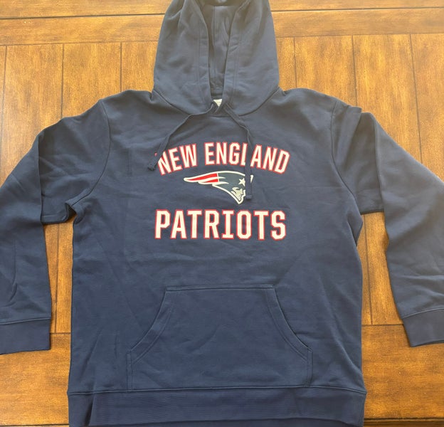 **NO TAGS** “New” New England Patriots Hooded Sweatshirt Adult XL