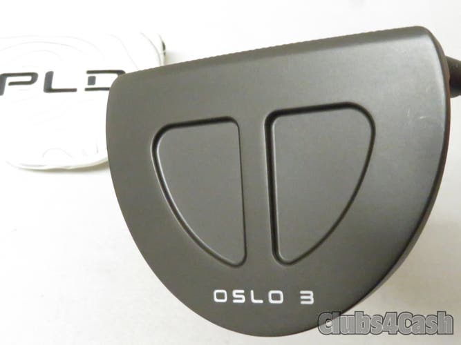 PING PLD Milled OSLO 3 Putter Gun Metal Composite Graphite 35" +Cover  Near MINT