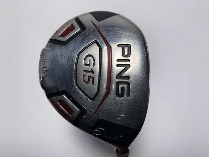 Ping G15 5 Fairway Wood 18.5* TFC 149 Soft Regular Senior Graphite Mens RH