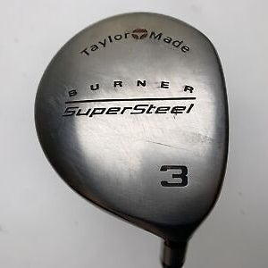 Taylormade Supersteel 3 Fairway Wood Precision Rifle 80g Regular Steel Mens RH