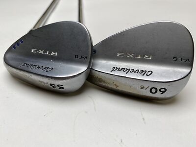 Cleveland RTX-3 Tour Satin Wedge Set 56* 14 | 60* 6 DG Wedge Steel Mens RH