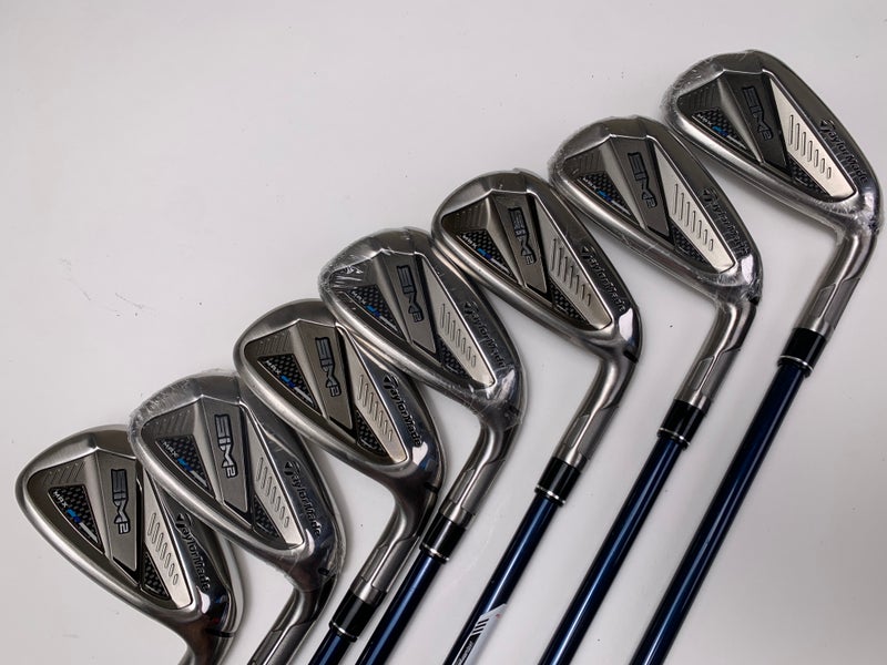 Taylormade SIM2 MAX Iron Set 5-PW+AW Fujikura Ventus Blue 6R Regular RH NEW