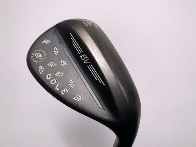 Titleist Vokey SM9 Jet Black Custom Lob Wedge LW 58* 10