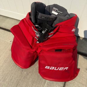Intermediate Medium Bauer Elite Hockey Goalie Pants (Used)