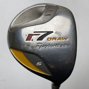 Taylormade R7 Draw 5 Fairway Wood REAX 55g Regular Graphite Mens RH