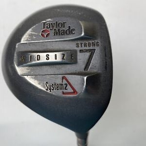 Taylormade System 2 Strong 7 Fairway Wood Flex Twist Plus Regular Graphite RH