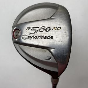 Taylormade R580 XD 3 Fairway Wood Fujikura HyperLite Regular RH Midsize Grip