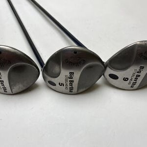 Callaway Steelhead Wood Set 3 5 9 RCH 99 Light Graphite Mens RH