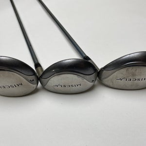 Taylormade Miscela Wood/Hybrid Set 3 Wood 4-5 Hybrid Miscela Ladies Graphite RH