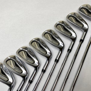 XXIO X Black Iron Set 5-PW+AW+SW Nippon NS Pro 920 GH Regular Steel Mens RH