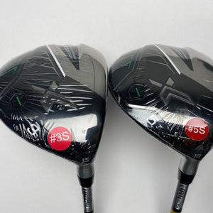 XXIO 2022 X 3 & 5 Fairway Wood Set 15* 18* Miyazaki AX-II Flex 5433 46g Stiff RH