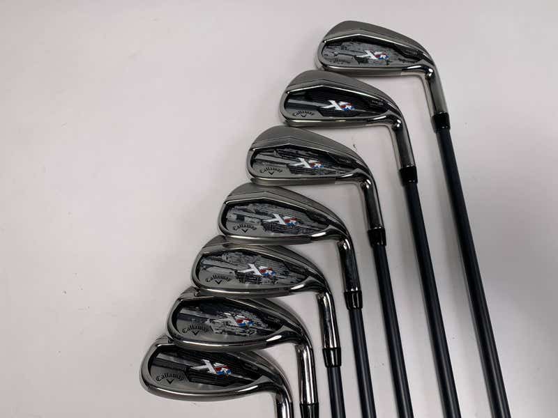 レベル RX-32 Callaway XR Iron Set 5-PW+AW Project X San Diego 5.5 58g