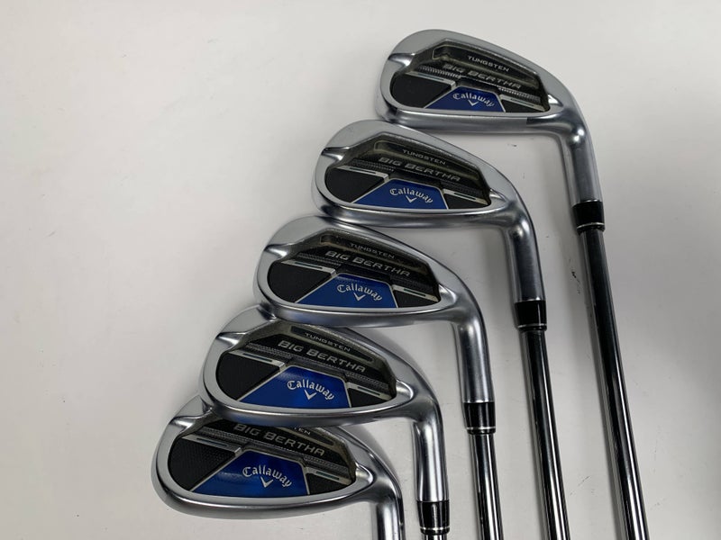 Callaway Big Bertha B21 Iron Set 7-PW+AW RCH 65 Regular Graphite Mens RH