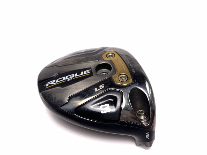 Callaway Rogue ST LS 3 Fairway Wood 15* HEAD ONLY Mens RH *Tour Head*