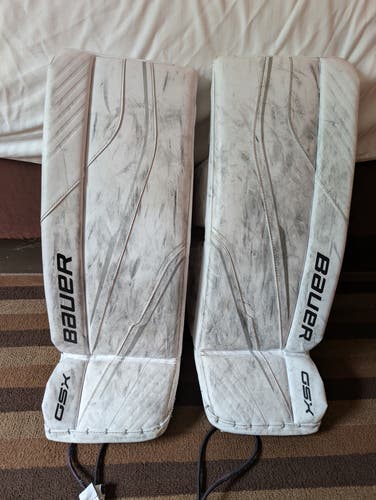 Small Bauer GSX Goalie Leg Pads (Used)