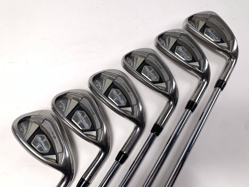 Callaway Rogue X Iron Set 5-PW KBS Max 90g Regular Steel Mens RH