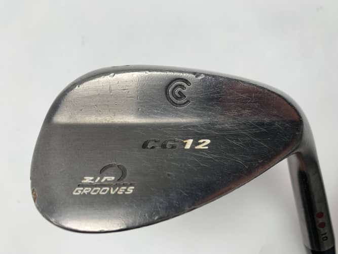 Cleveland CG12 Black Pearl Wedge 60* 10 Bounce Dynamic Gold Wedge Steel Mens RH