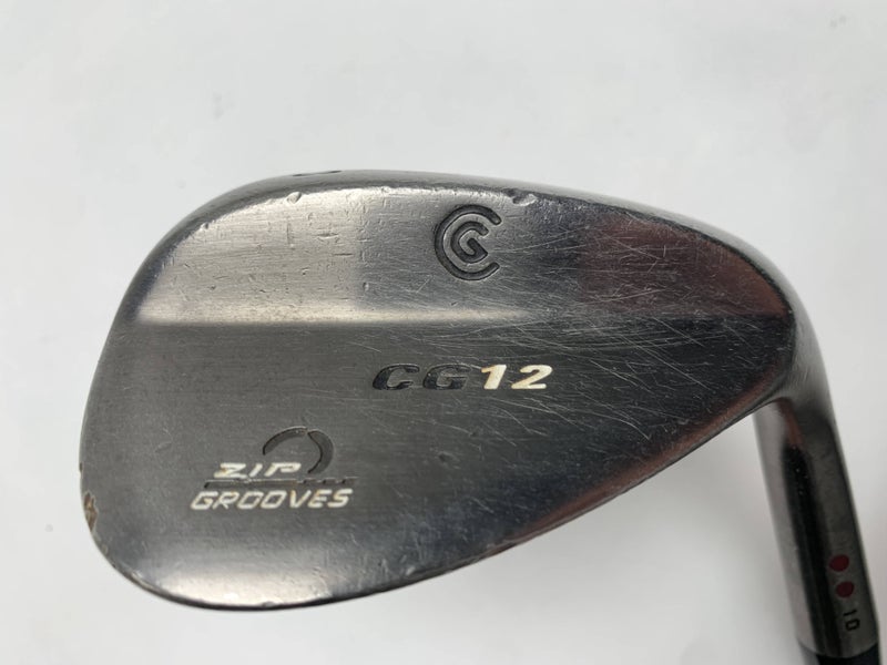 Cleveland CG12 Black Pearl Wedge 60* 10 Bounce Dynamic Gold Wedge Steel Mens RH