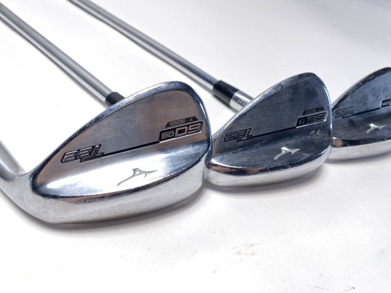 Mizuno T22 Satin Chrome Wedge Set 52* 9 | 56* 14 | 60* 6 TT DG S400 Mens RH