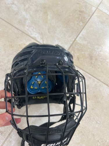 Small Bauer Re-Akt 150 Helmet Pro Stock (Used)