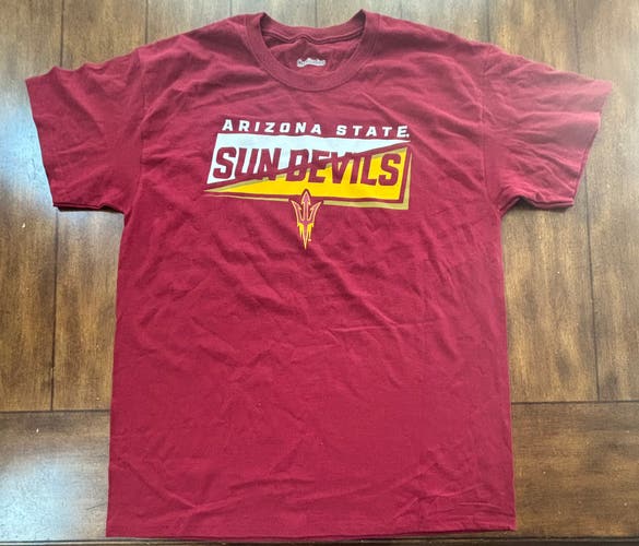 Arizona State Sun Devils Captivating Men Tshirt Large **NO TAGS** New