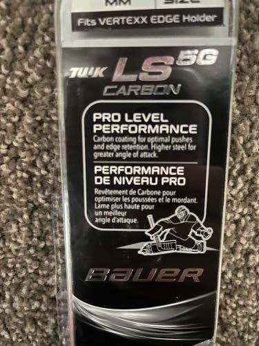 BAUER LS5-G VERTEXX EDGE 3MM GOALIE RUNNERS - JUNIOR