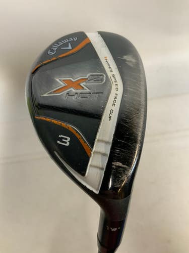 Used Callaway X2 HOT Mens Hybrid Club RH 3 Hybrid 11823-S000033148