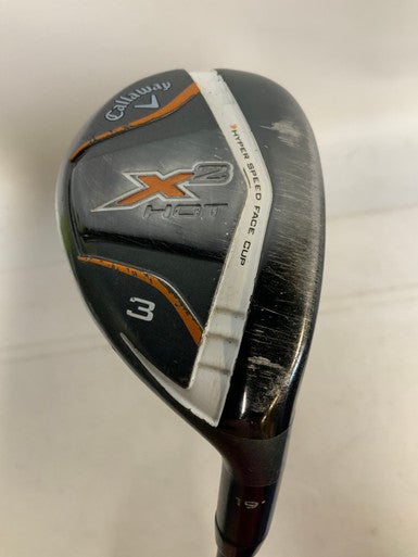 Used Callaway X2 HOT Mens Hybrid Club RH 3 Hybrid 11823-S000033148