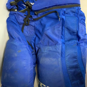 Used CCM TACKS 4052 Senior Pant Royal Blue SM 11823-S000033143