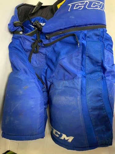 Used CCM TACKS 4052 Senior Pant Royal Blue SM 11823-S000033143