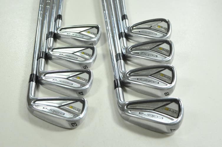 Cobra Fly-Z+ Forged 3-PW Iron Set Stiff Plus Flex Right KBS Tour Steel # 199830