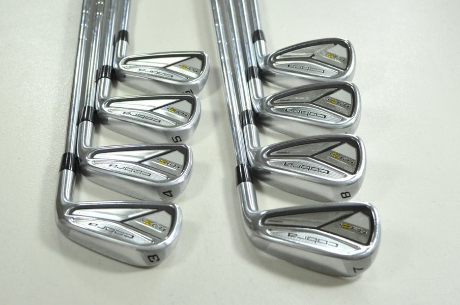 Cobra Fly-Z+ Forged 3-PW Iron Set Stiff Plus Flex Right KBS Tour Steel # 199830