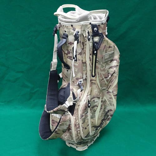 Bridgestone 2023 Tour B Camo 14-Way Golf Stand Bag (No Raincover)