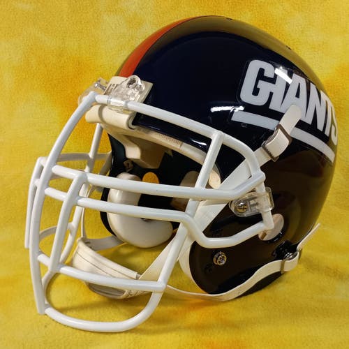 Throwback New York Giants custom fullsize Schutt Air football helmet Taylor lg