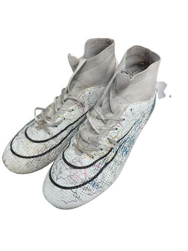 Used Nike Soccer Cleats White Senior 10.5 11833-S000165077