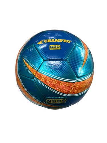 Used Champro 4 All Size Soccer Ball Royal Blue And Orange 1 11833-S000165166
