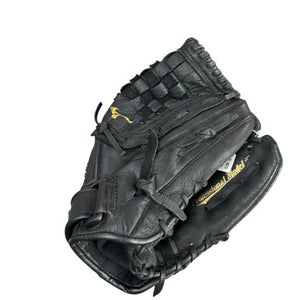 Used Mizuno BALLPARKJ BB/SB Glove RH Throw Black 12" 11833-S000165169