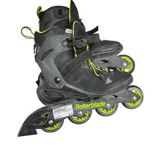 Used Rollerblade ZETRABLADE ELITE Senior Rec Fitness Skates Black Senior 9 11833-S000165139