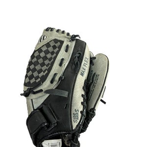 Used Mizuno POWER CLOSE BB/SB Glove RH Throw Black 11 1/2" 11833-S000165135