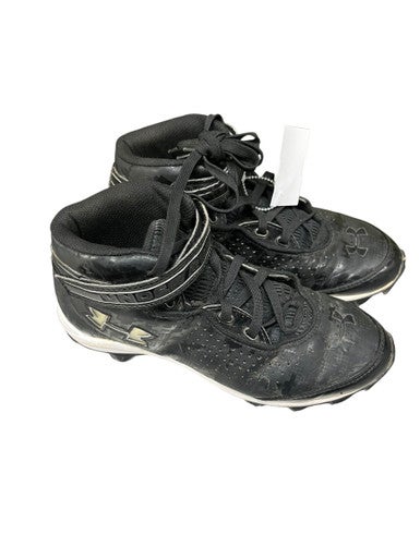 Used Under Armour Jr FB Cleats Black Junior 06 11833-S000165130