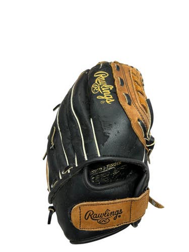 Used Rawlings 12.5 BB/SB Glove RH Throw Brown 12 1/2" 11833-S000165096